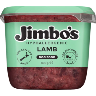 Jimbo's Hypoallergenic Lamb Dog Food 800g