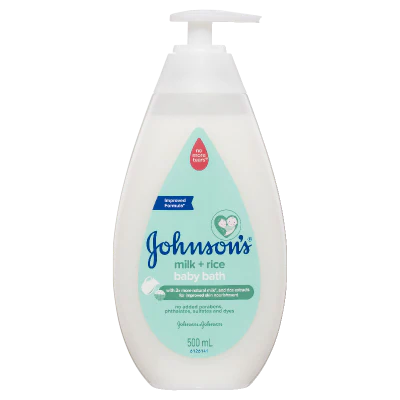 Johnson's Milk + Rice Baby Bath 500ml