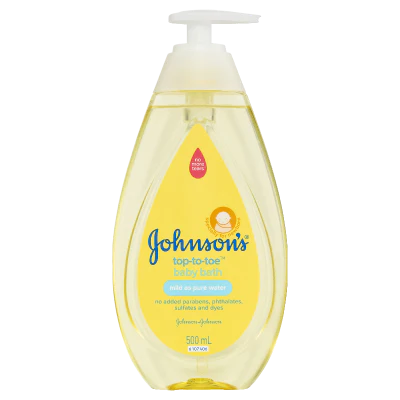 Johnson's Top-To-Toe Baby Bath 500ml