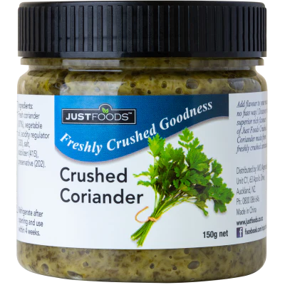 Just Foods Crushed Coriander 150g