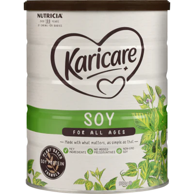 Karicare Soy Baby Infant Formula From Birth to 12 Months 900g