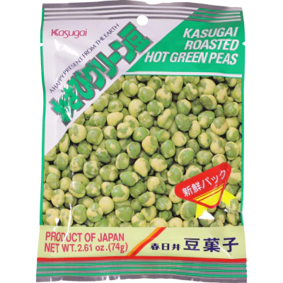 Kasugai Roasted Hot Green Peas 67g