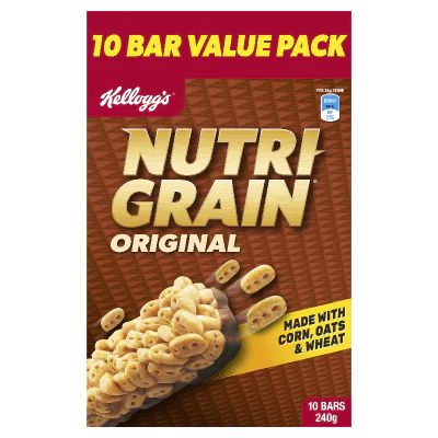 Kellogg's Nutri-Grain Original Bars 10 x 24g