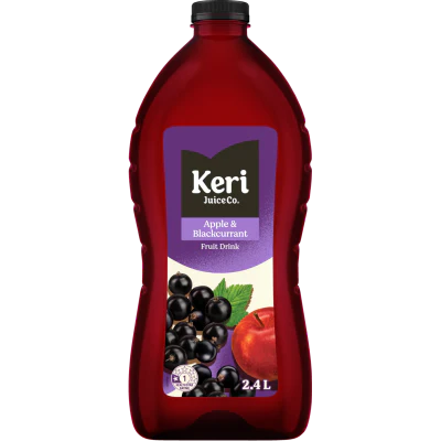 Keri Apple & Blackcurrant Fruit Drink 2.4l
