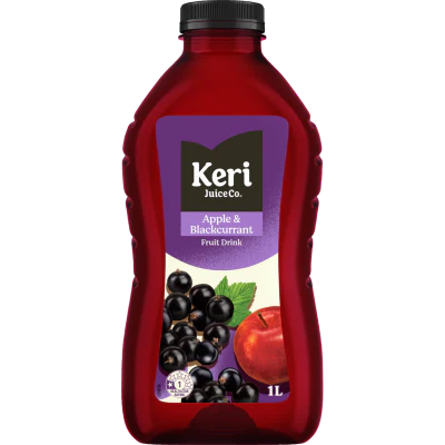 Keri Favourites Apple & Blackcurrant Fruit Drink 1l