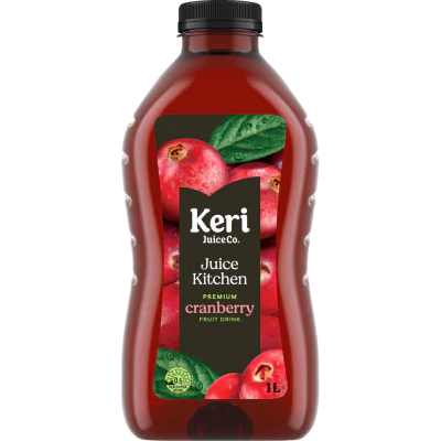 Keri Juice Kitchen Premium Cranberry Fruit Drink 1l