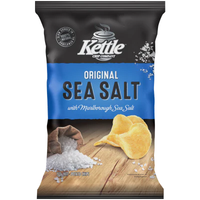 Kettle Chip Company Sea Salt Potato Chips 150g