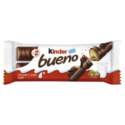 Kinder Bueno Chocolate Bar 2pk