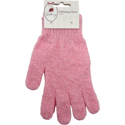 Korbond Redberry Exfoliating Gloves 2pk