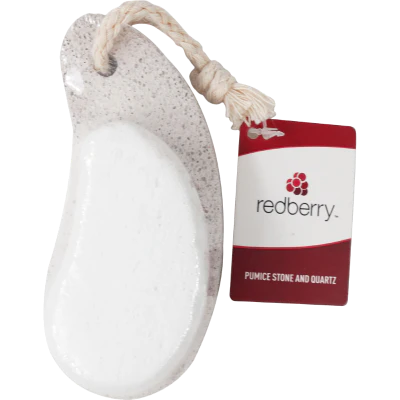 Korbond Redberry Pumice Stone And Quartz Nail Care 1ea