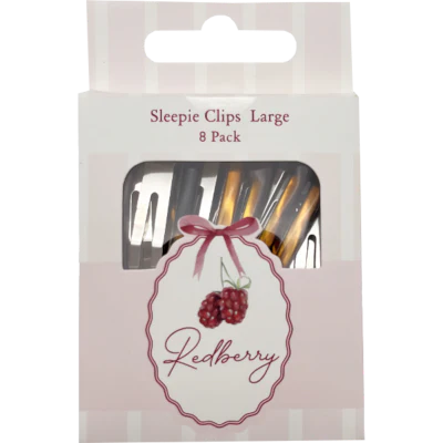 Korbond Redberry Sleepie Clips Large 8pk