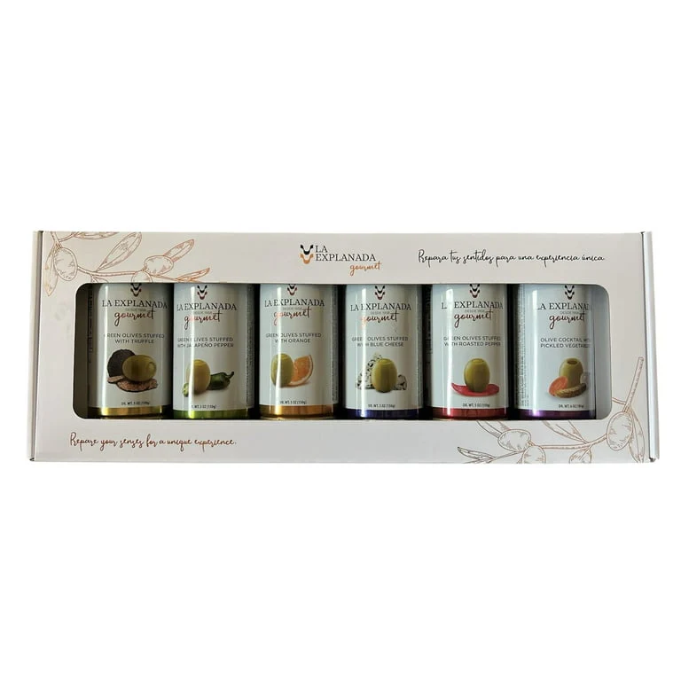 LA EXPLANADA GOURMET ASSORTED OLIVES PACK 6 x 350g - Image 2