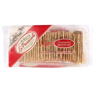 La Panzanella Rosemary Croccantini Mini Artisan Crackers 170g