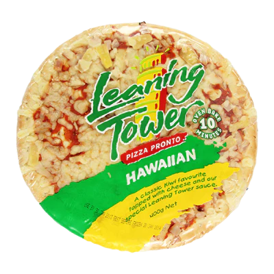 Leaning Tower Hawaiian Pizza Pronto 400g