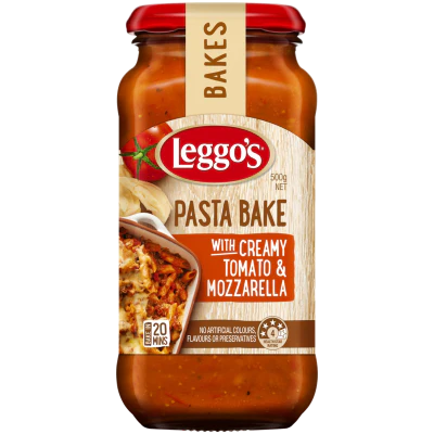 Leggo's Creamy Tomato Mozzarella Pasta Bake 500g
