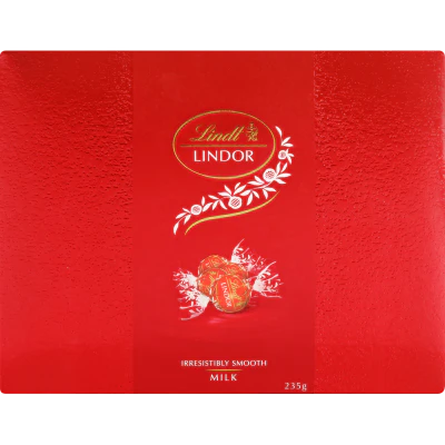 Lindt Lindor Milk Chocolates Gift Box 235g