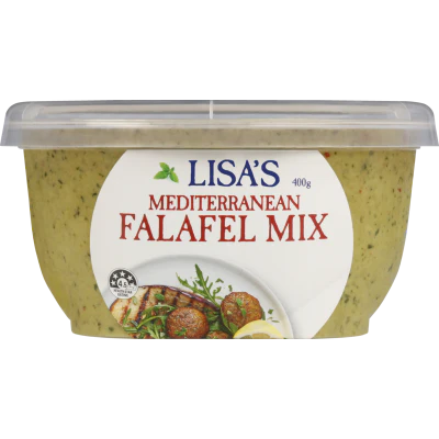 Lisa's Mediterranean Falafel Mix 400g