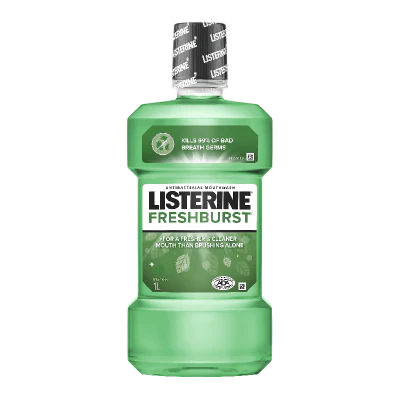 Listerine FreshBurst Antibacterial Mouthwash 1l