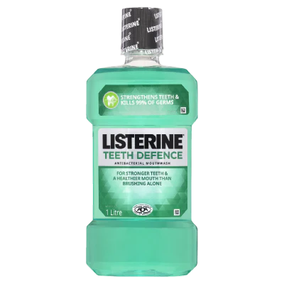 Listerine Teeth Defence Antibacterial Mouthwash 1l