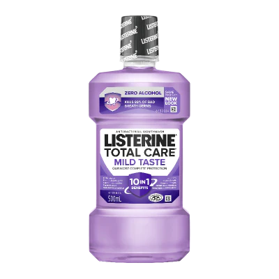Listerine Total Care Zero Alcohol Mouthwash 500ml