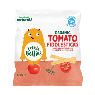 Little Bellies Organic Tomato Fiddlesticks 12+ Months 12g