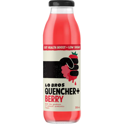 Lo Bros Quencher + Berry 350ml