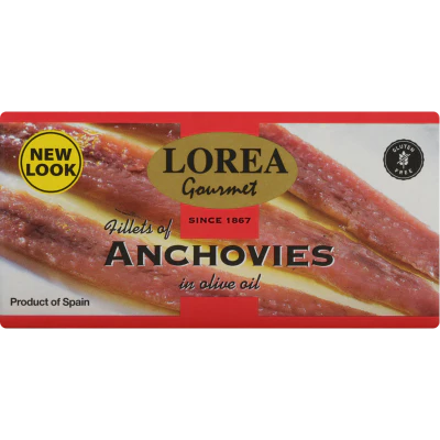 Lorea Fillets Of Anchovies In Olive Oil 50g
