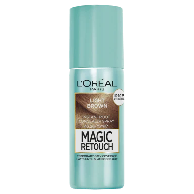 L'Oreal Paris Magic Retouch Light Brown Instant Root Concealer Spray 75ml