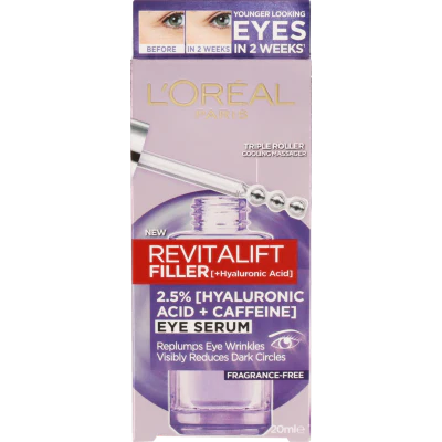 L'Oreal Paris Revitalift Filler Eye Serum 20ml