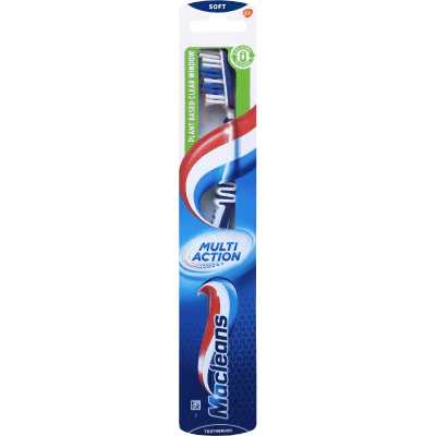 Macleans Multi Action Soft Toothbrush 1pk