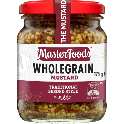 Masterfoods Wholegrain Mustard 175g