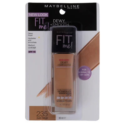 Maybelline New York Fit Me! 120 Pure Beige Foundation ea