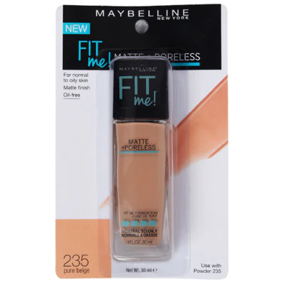 Maybelline New York Fit Me! 235 Pure Beige Foundation 30ml