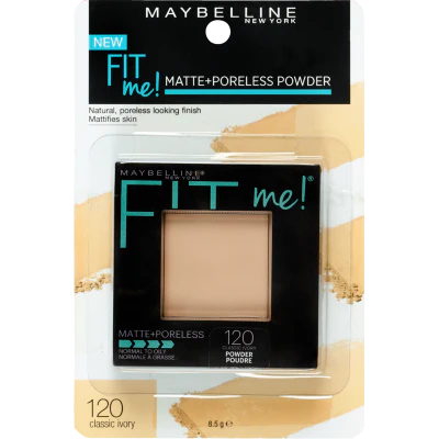 Maybelline New York Fit Me! Classic Ivory Matte+Poreless Powder 8.5g