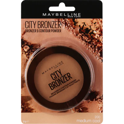 Maybelline New York Medium Cool City Bronzer & Contour Powder 8g