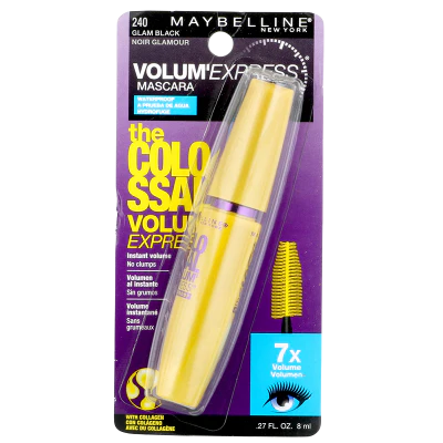 Maybelline New York Volum' Express Colossal Glam Black Mascara 8ml