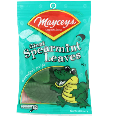 Mayceys Giant Spearmint Leaves 90g