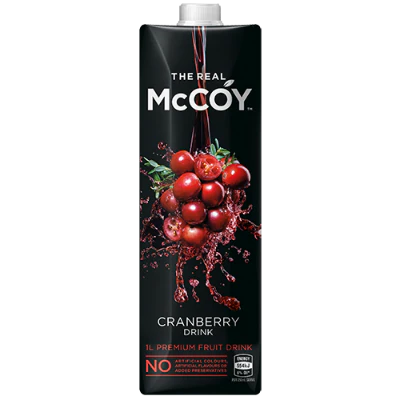 McCoy Cranberry Fruit Juice 1l