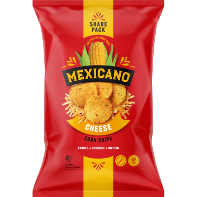 Mexicano Cheese Corn Chips 300g