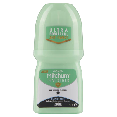 Mitchum Women Invisible Clear Fresh 48hr Anti-Perspirant & Deodorant 50ml