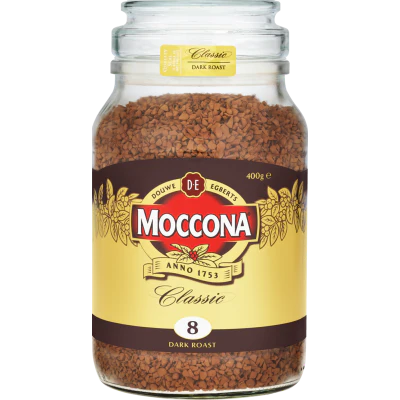 Moccona Classic Dark Roast 8 Coffee 400g