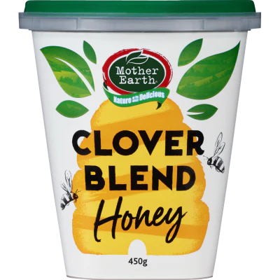 Mother Earth Clover Blend Honey 450g