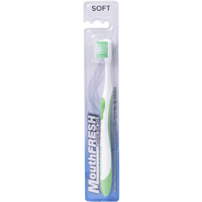 Mouthfresh Adult Soft Toothbrush 1pk