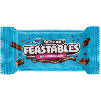 Mr Beast Feastables Milk Chocolate Bar 35g