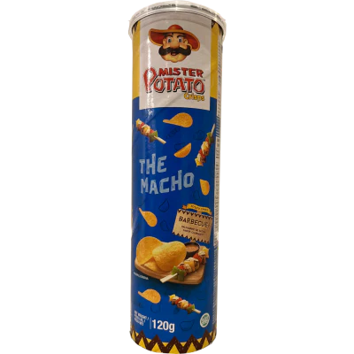 Mr Chips The Macho Barbecue Potato Chips 120g