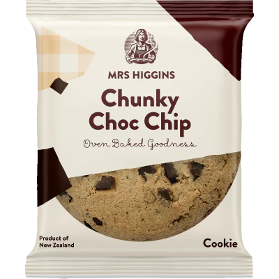 Mrs Higgins Chunky Choc Chip Cookie 100g