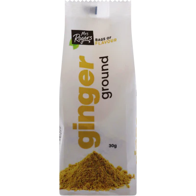 Mrs Rogers Bags Of Flavour Ground Ginger 30g