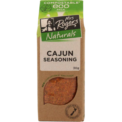Mrs Rogers Eco Cajun Seasoning 30g