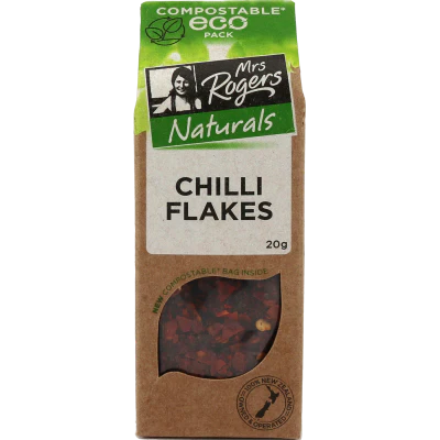 Mrs Rogers Eco Chilli Flakes 20g