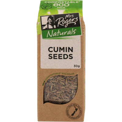 Mrs Rogers Eco Cumin Seeds 30g